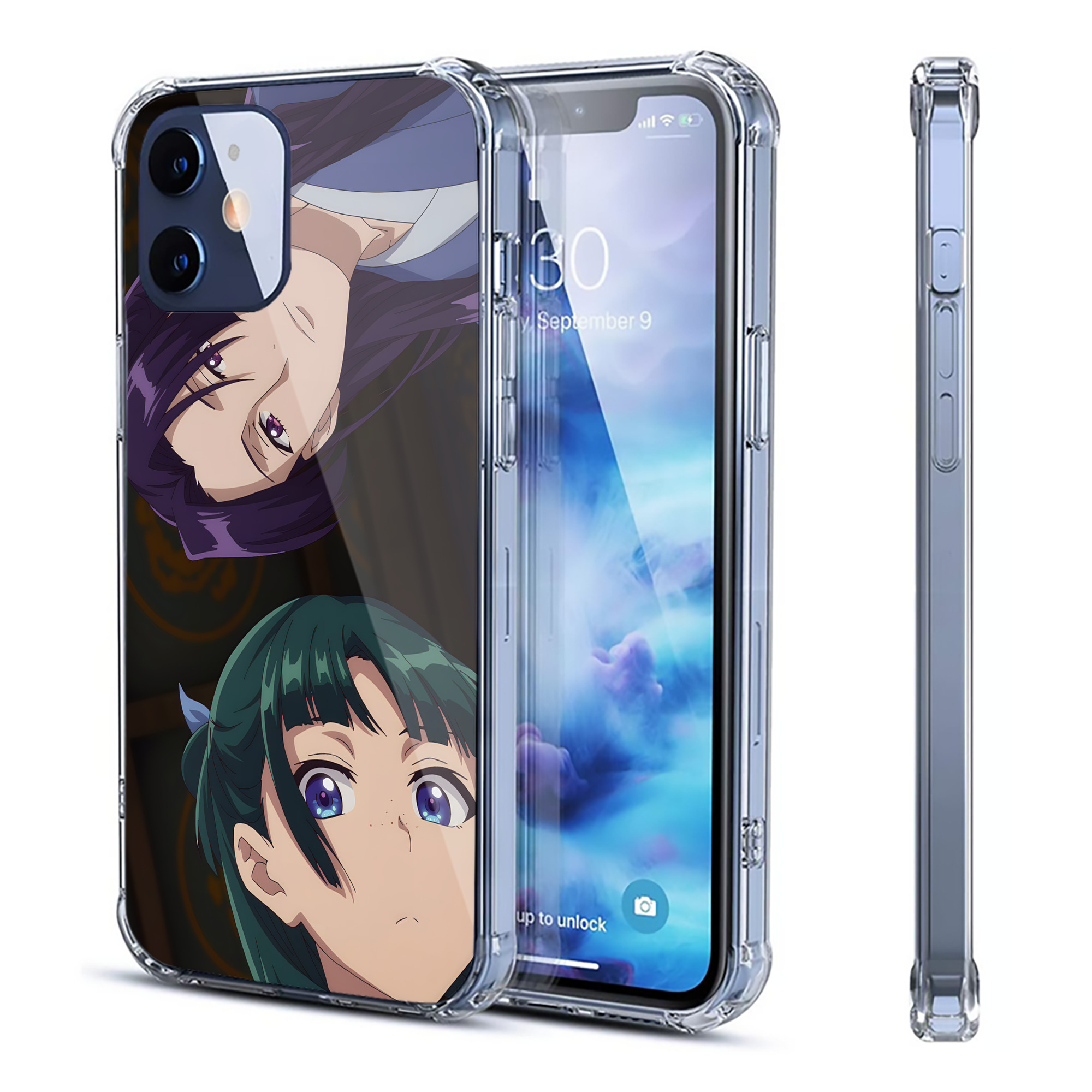 （画像用） 薬屋のひとりごと The Apothecary Diaries 【iPhone 12シリーズ対応】透明スマホケース（クリアソフトケース）